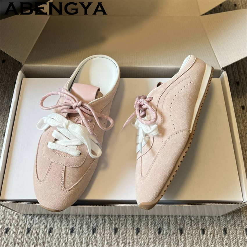 Running Shoes - Ciabatte basse casual da donna con