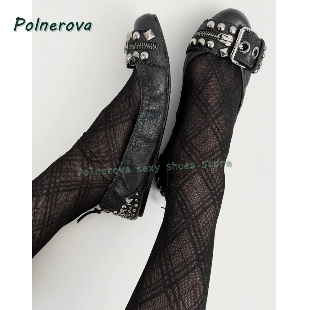 Boots - Scarpe Mary Jane con fibbia a