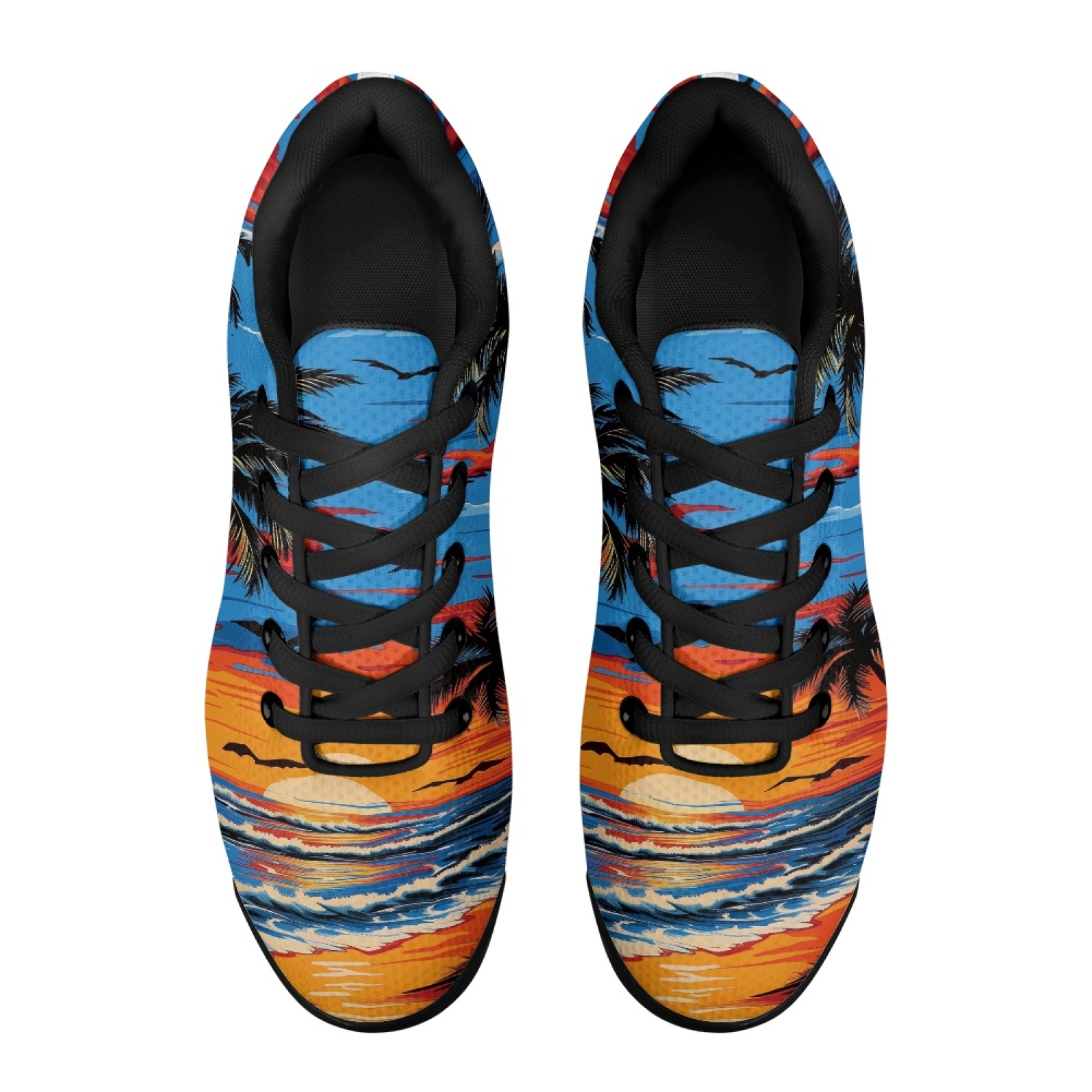 PENSTROLL Sunset Palm Trees Sc - Air Cushion Jogger Shoes Men recensione e prezzo