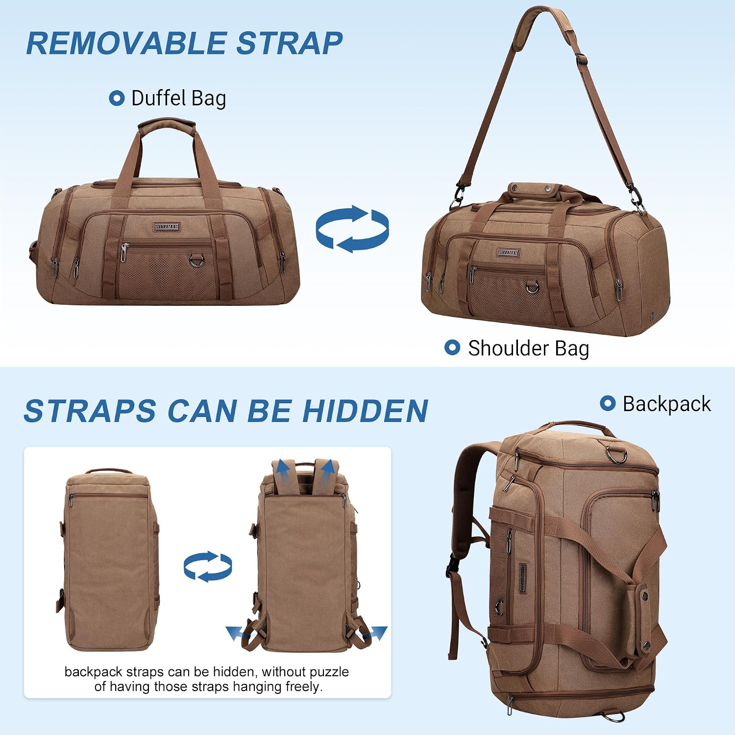 Borsa da Viaggio in Tela per U - Men'S Shoes recensione e prezzo